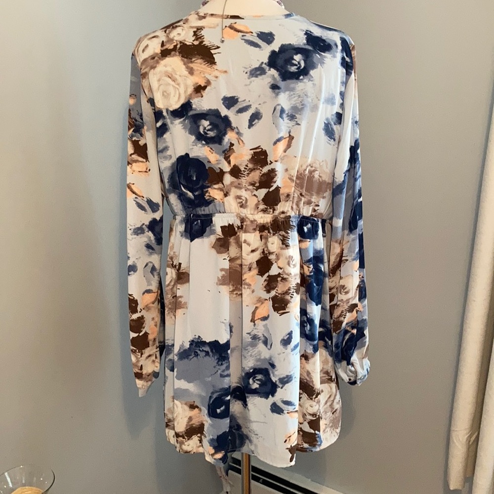 Pinkblush Floral Maternity mini dress XL NWT - Picture 4 of 12